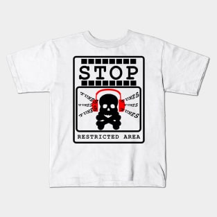 Restricted Area Kids T-Shirt